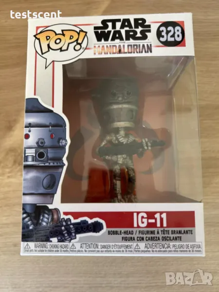 Funko POP! Star Wars The Mandalorian IG-11 фигурка 328 Междузвездни Войни, снимка 1