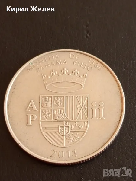 Монета 1/2 балбоа 2011г. Панама рядка за КОЛЕКЦИЯ , снимка 1