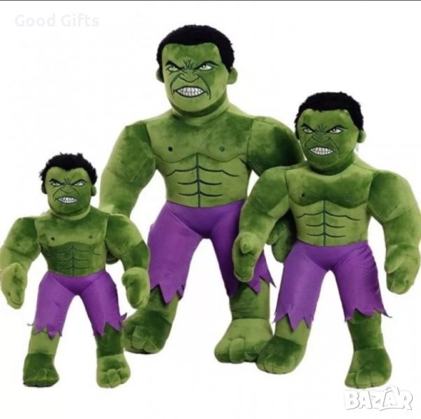 Плюшена играчка Хълк Hulk в 3 размера , снимка 1