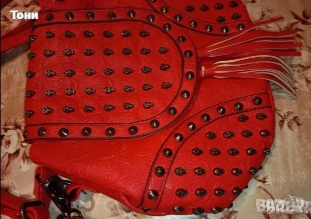 Нова Кожена Дамска Чанта , снимка 1
