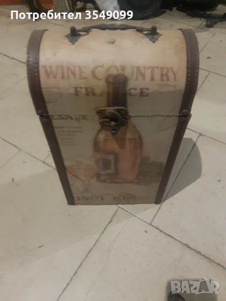 Кутия за съхранение на вино, снимка 1