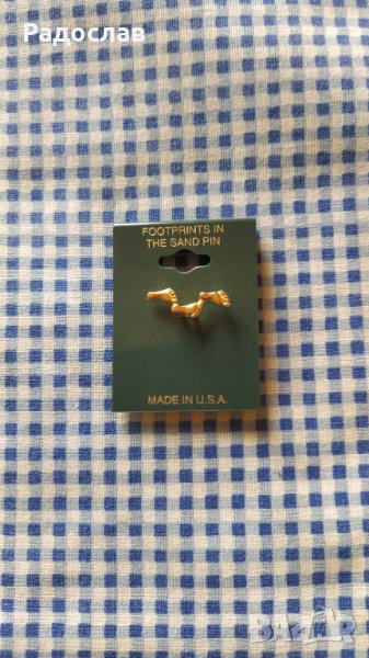 pin стара значка U.S.A., снимка 1