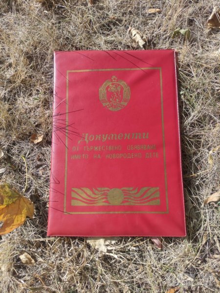 Продавам папка Папка НРБ - документи за дете, снимка 1