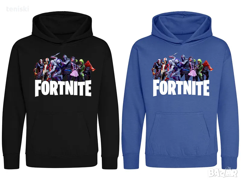Качествени детски суичъри Fortnite Цветове и размери, снимка 1
