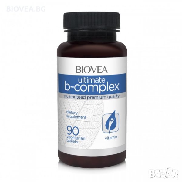 Хранителна добавка Biovea ULTIMATE B COMPLEX 90 Tablets, снимка 1