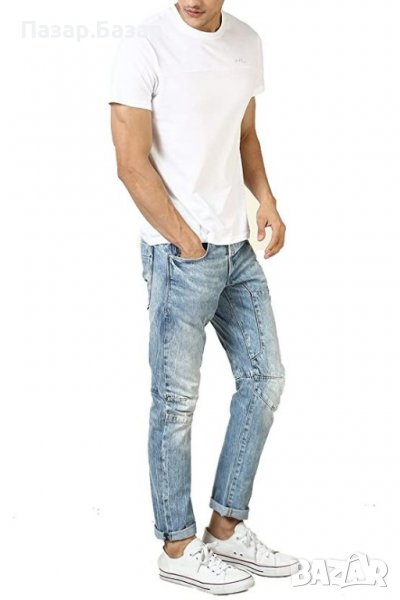 JACK & JONES STAN Osaka Оригинални Дънки Джинси Светлосини 32х32 (48-M), снимка 1