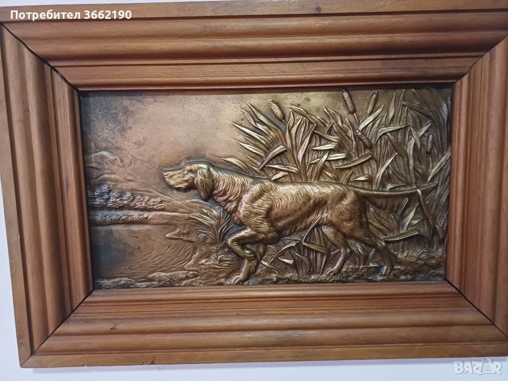 Бронзова картина, снимка 1