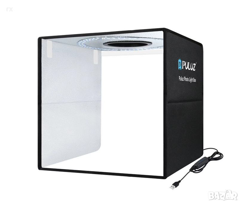 Фото кутия PULUZ 40x40x40см – LED Лайтбокс, снимка 1