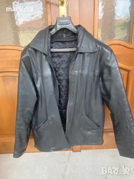 Кожено яке-ЕСТЕСТВЕНА КОЖА, снимка 1