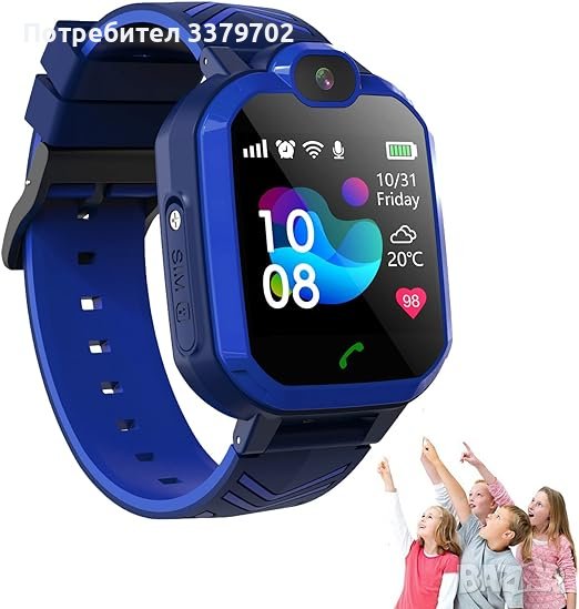 Детски Смарт часовник G7 - Сим карта и камера, Водоустойчивост IP67, GPS, 400 mAh, снимка 1