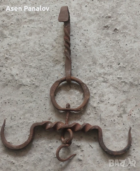 Стар ченгел,ковано желязо, снимка 1