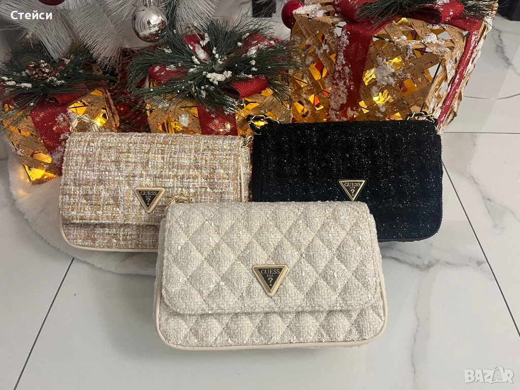 Дамски чанти от букле Guess , снимка 1