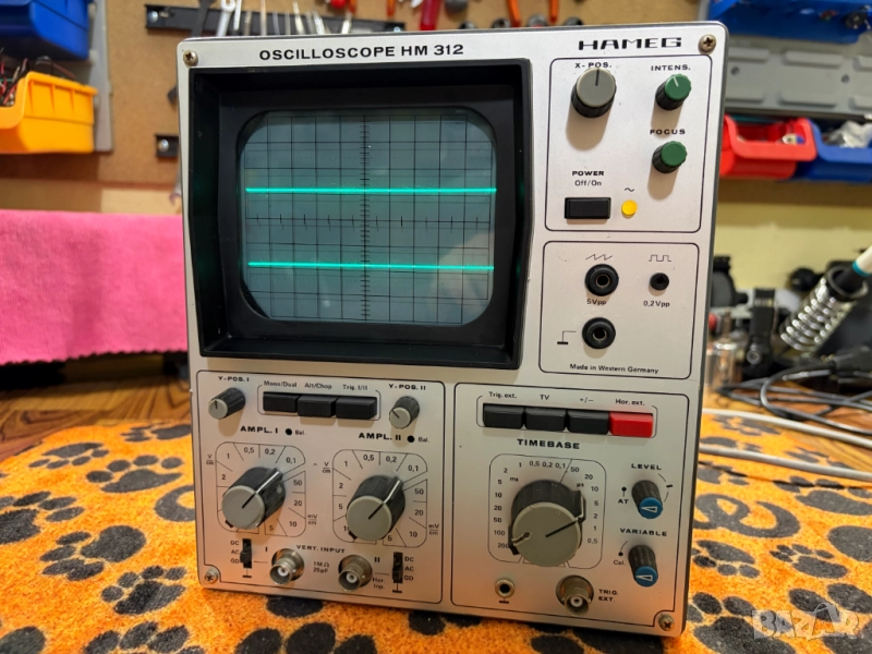Осцилоскоп Hameg HM312 , снимка 1