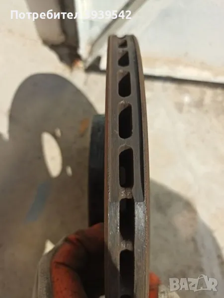 Предни Дискове АТЕ 5х100 и накладки Ате, снимка 1