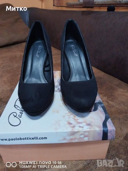 Дамски велурени обувки, снимка 1