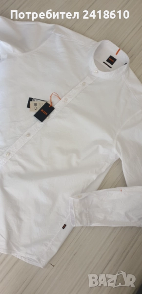 Hugo Boss Race _ 1 Regular Fit  Cotton Mens Size XL НОВО! ОРИГИНАЛ! Мъжка Риза!, снимка 1