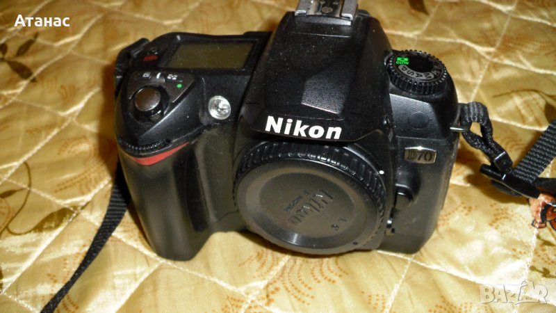 Фотоапарат NIKON D70 и обективи, снимка 1