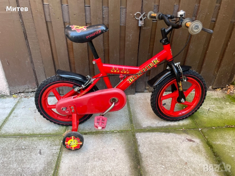 Велосипед Pompier(пожарна)-14”цола, снимка 1