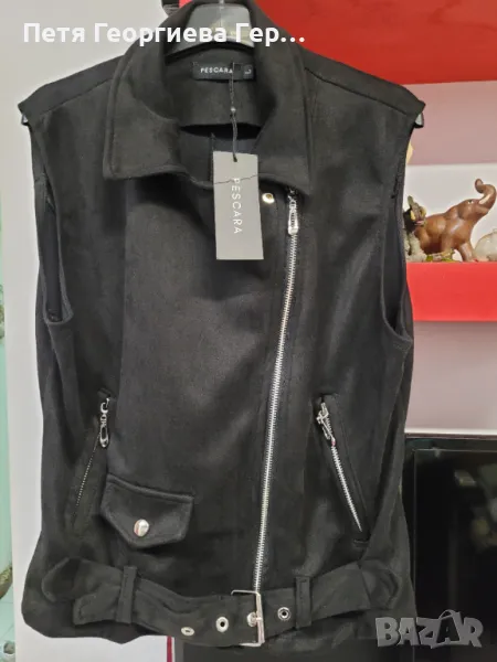 Нов велурен елек , снимка 1