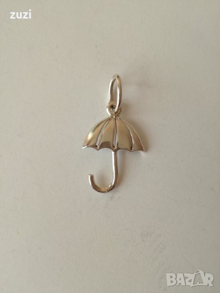 Сребърен медальон - Чадър - 925 сребро, снимка 1