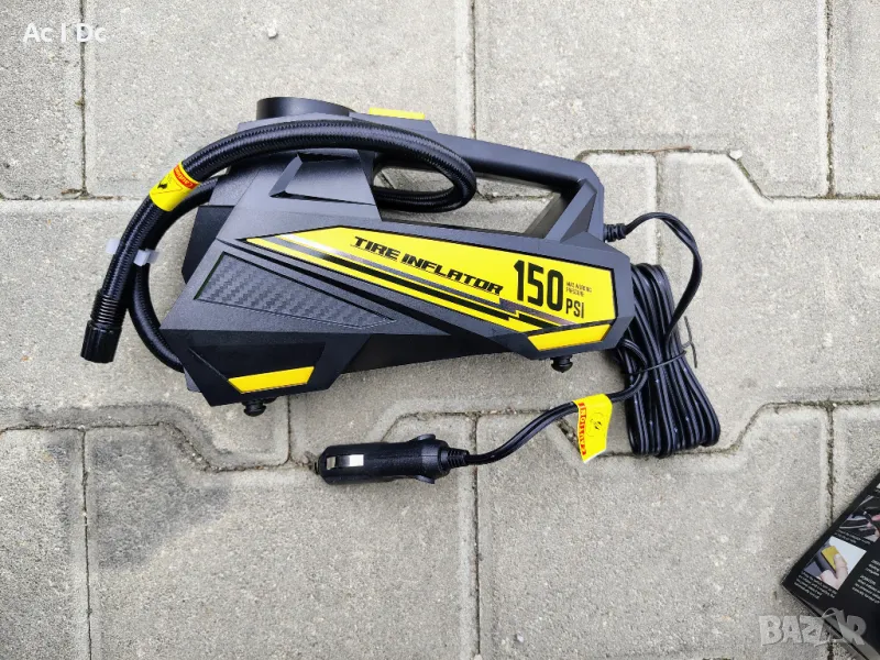 Портативен автомобилен компресор 12V, снимка 1