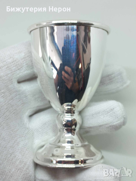 Сребърна чаша, снимка 1
