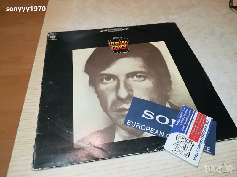 SOLD OUT-LEONARD COHEN-MADE IN HOLLAND-ПЛОЧА 2309231727, снимка 1