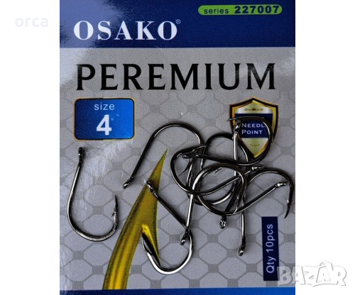 Куки с ухо за шаран Osako Premium Carp, снимка 1