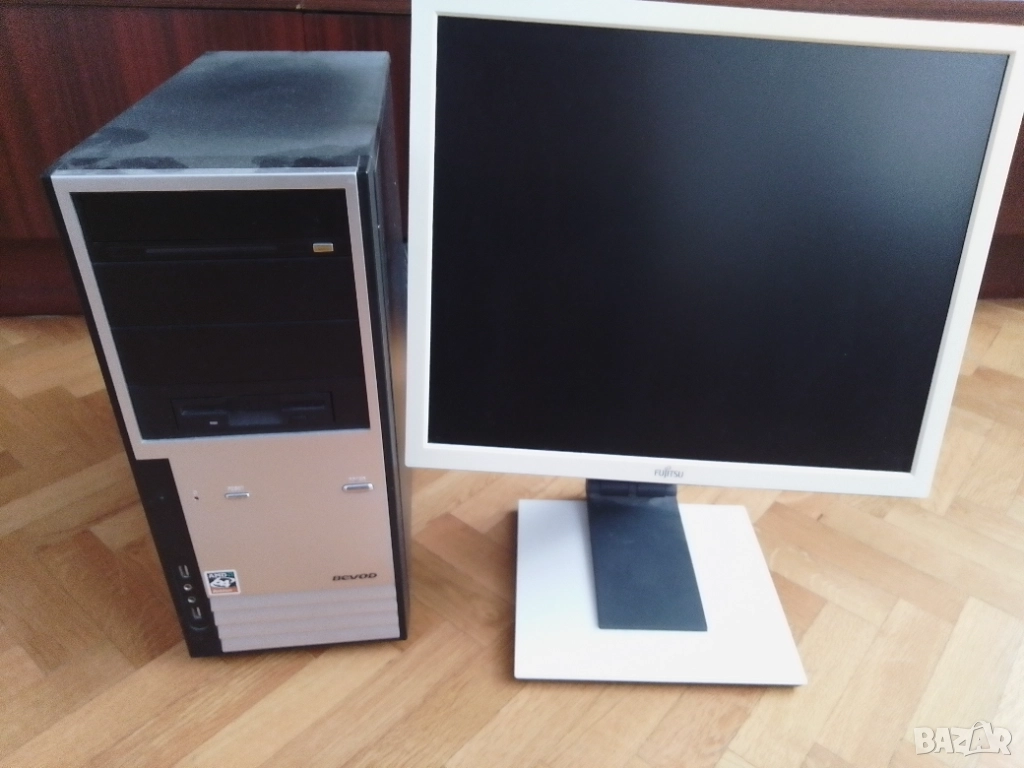 Компютър Монитор клавиатура мишка, снимка 1