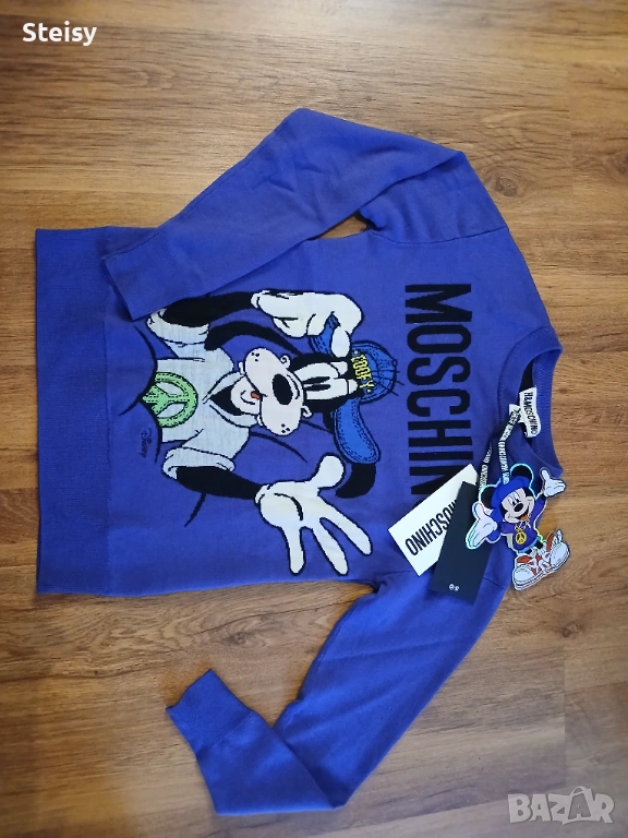 Оригинален пуловер MOSCHINO Disney, снимка 1