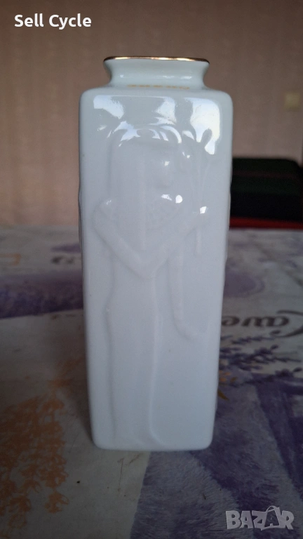 ✅БЪЛГАРСКА ПОРЦЕЛАНОВА ВАЗИЧКА - 15 Г. ЗИЕНО - ШУМЕН❗, снимка 1