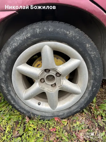 Продавам джанти 16 цола за Peugeot 406 4 болта, снимка 1