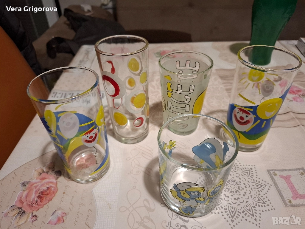 Продавам стъклени и порцеланови чаши, снимка 1