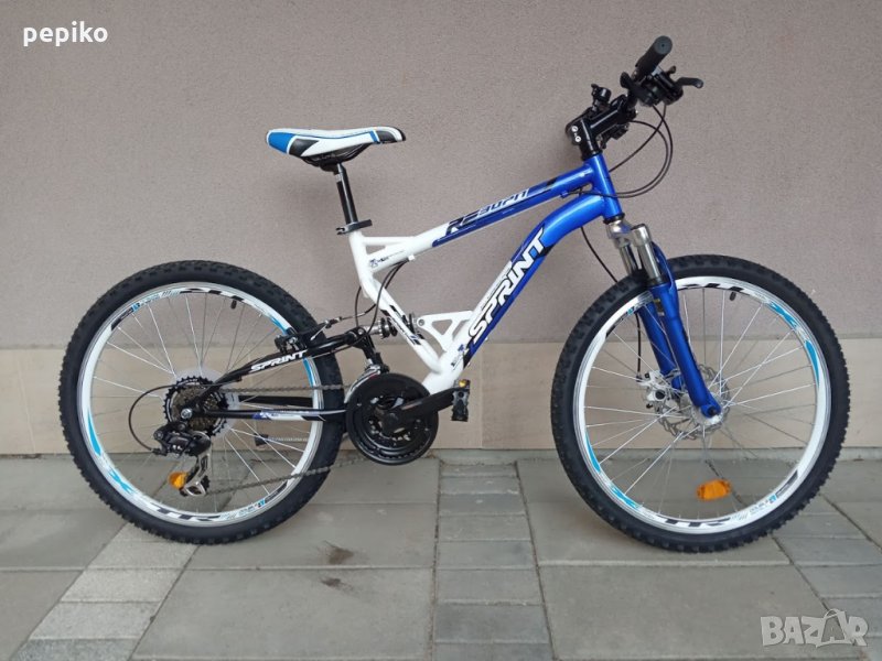 Продавам колела внос от Германия спортен мтв велосипед SPRINT RE 3070 24 цола преден и заден амортис, снимка 1