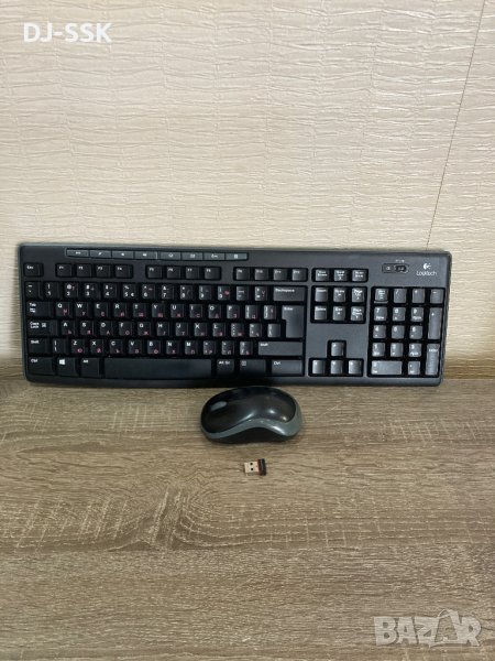 logitech k270 wireless keyboard and mouse, снимка 1