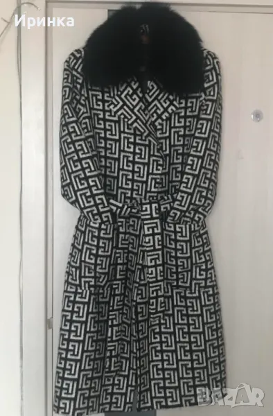  BALMAIN eлегантно дамско палто НОВО , снимка 1