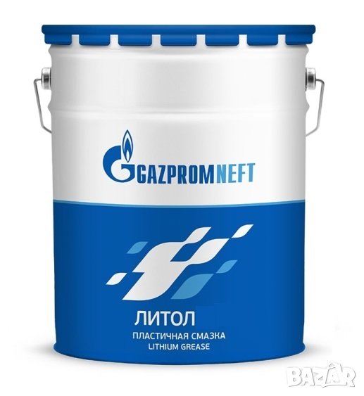Многофункционална литиева водоустойчива грес GAZPROM LITOL, 18кг, снимка 1