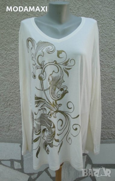 3XL/4XLНова блуза JMS слонова кост, снимка 1