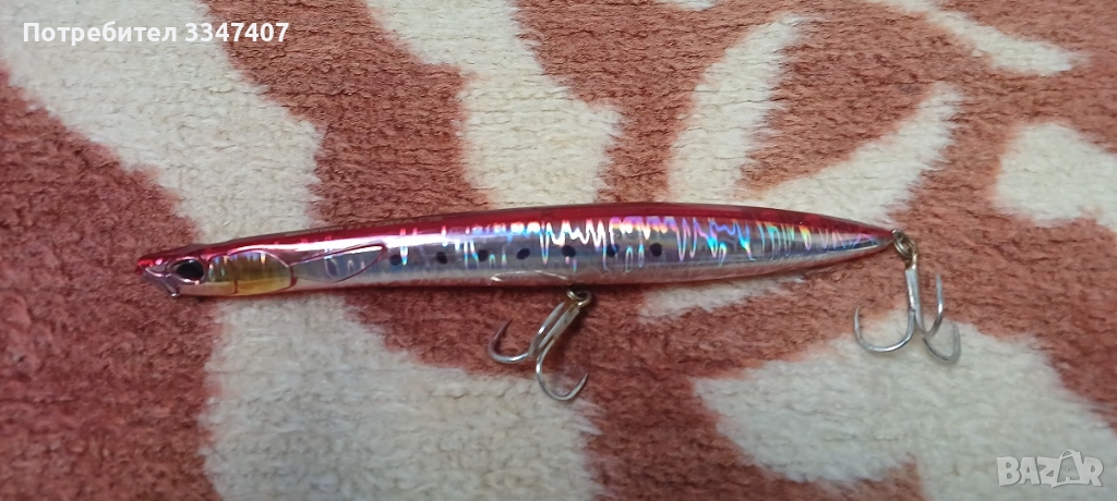 Воблер Duo Rough Trail Hydra бавно потъващ 17.5 см, 30 гр., снимка 1