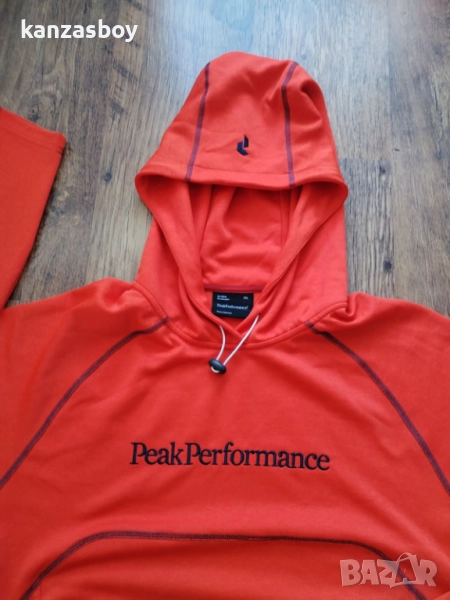 peak performance will hood. - страхотно мъжко горнище КАТО НОВО 2ХЛ, снимка 1
