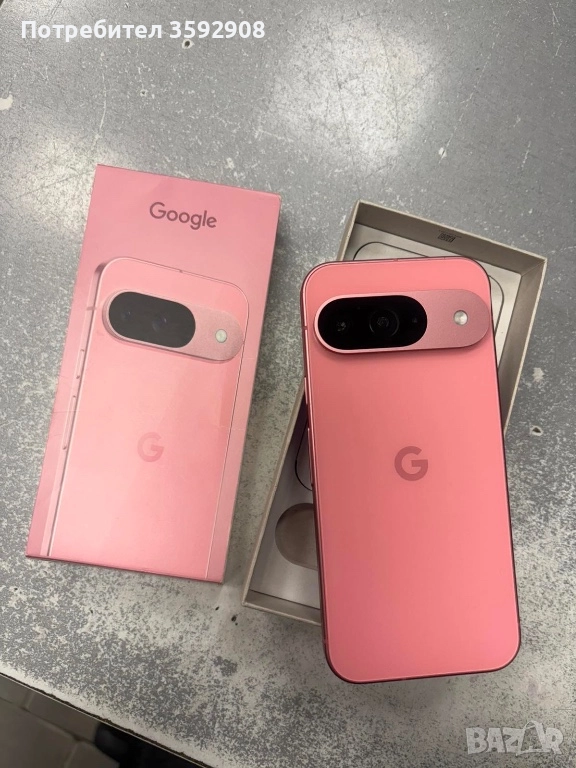 Телефон GOOGLE  PIXEL 9  12gb ram. 128 gb 5G Розов, снимка 1