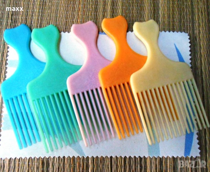 гребен пластмаса различни цветове , снимка 1