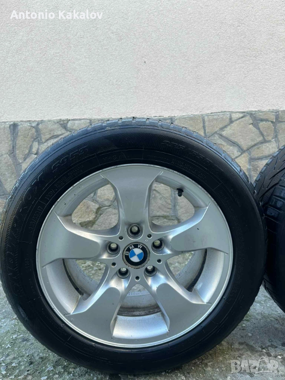 Оригинални Джанти за БМВ x3  със зимни гуми, снимка 1