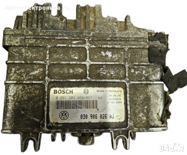 компютър VW VOLKSWAGEN POLO 1.0, BOSCH, 0 261 203 456/457, 0261203456, 0261203457, 030 906 026 AJ, снимка 1