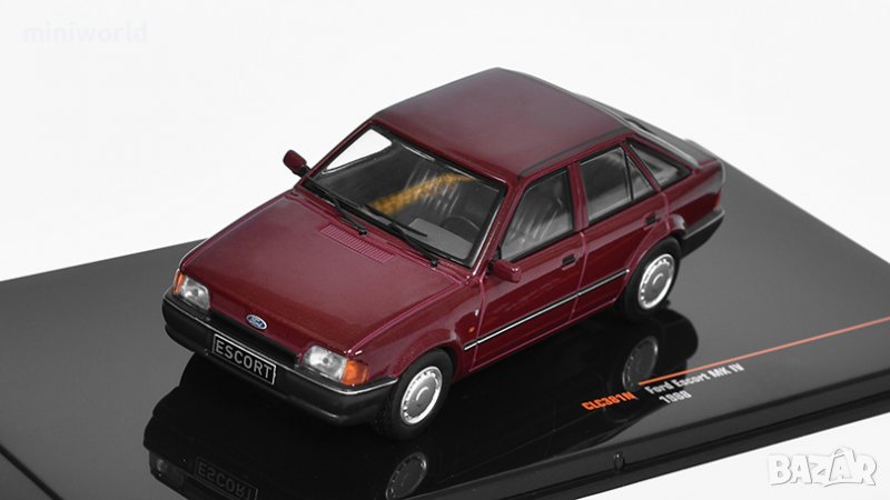 Ford Escort MK IV 1988 - мащаб 1:43 на IXO моделът е нов в блистер, снимка 1