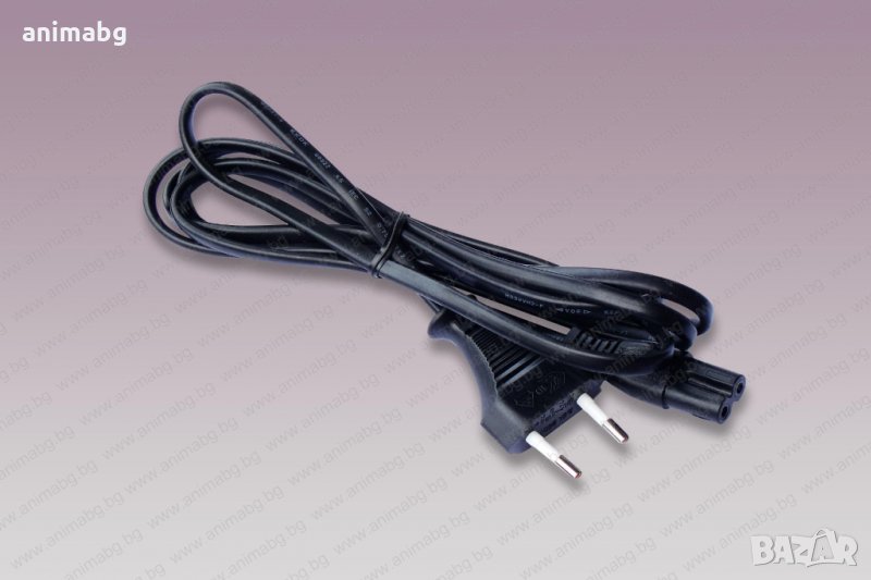 ANIMABG Захранващ кабел CEE 7/17 (C) към IEC C7, снимка 1