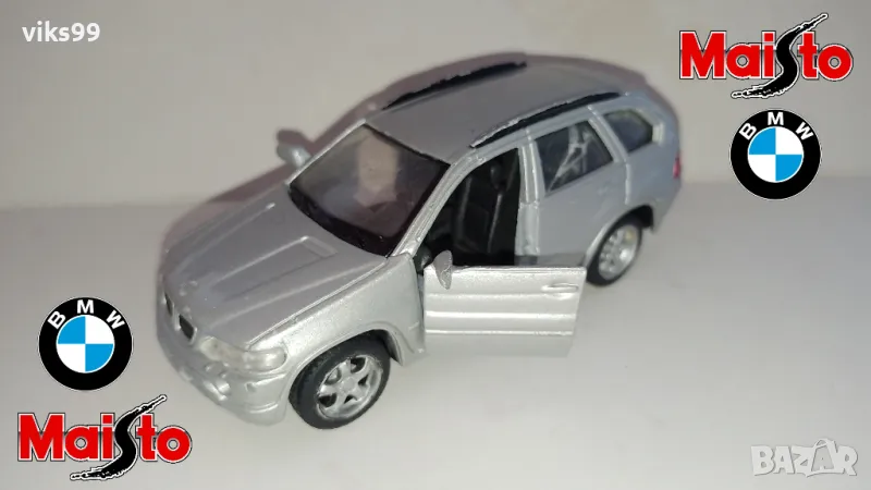 BMW X5 Maisto - Мащаб 1:42, снимка 1