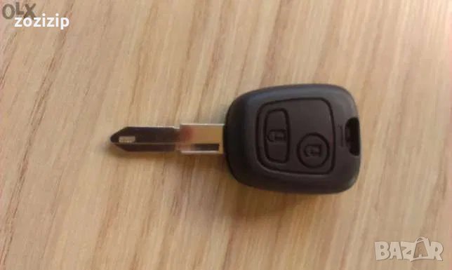 Кутийка за ключ на Peugeot 107, 207, 206, 308, 407, 408, 607, снимка 1