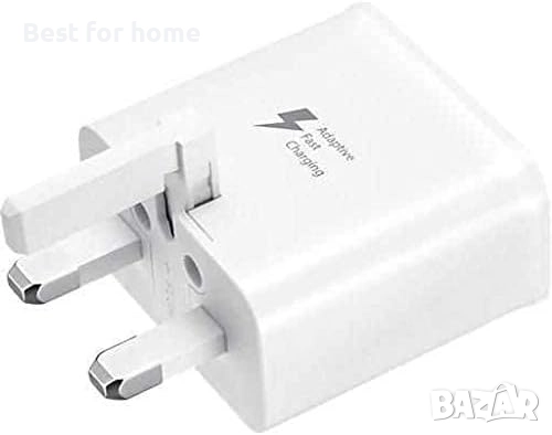 Samsung 15W адаптер за бързо зареждане с USB Type-C - бял, снимка 1