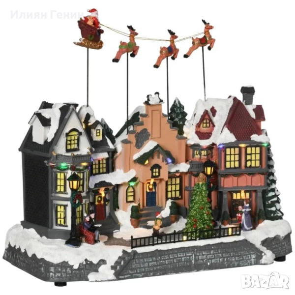 Коледна украса HOMCOM, снимка 1
